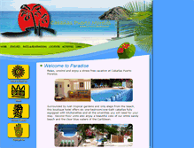 Tablet Screenshot of cancuncabanas.com